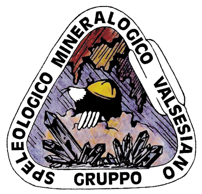 GSMV Gruppo Speleologico Mineralogico Valsesiano - Logo